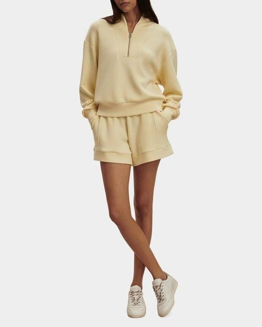 Varley Natural Davidson Partial-Zip Sweatshirt