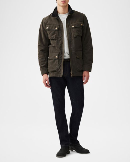 Rodd & Gunn Black Apos;S Aberdeen Canvas Jacket for men