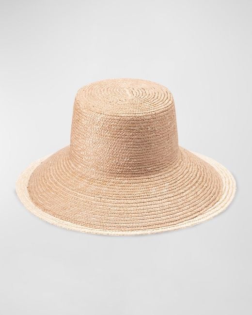 Eugenia Kim Natural Annabelle Straw Bucket Hat