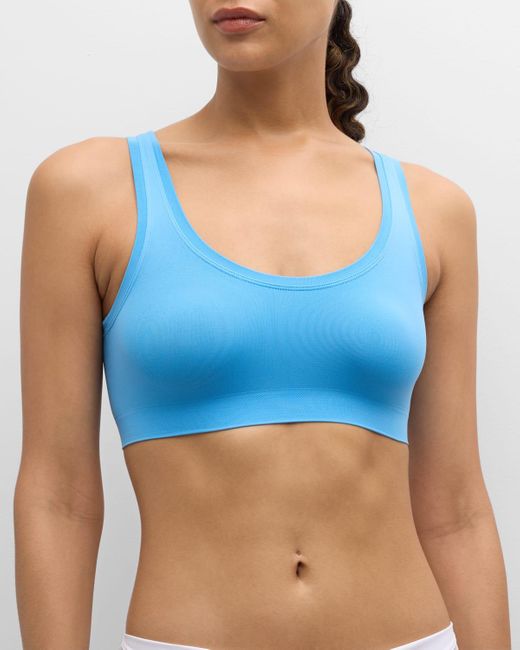 Hanro Blue Touch Feeling Crop Top