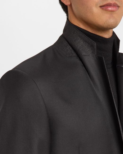 Giorgio Armani Soft Basic Two-piece Suit, Black for men