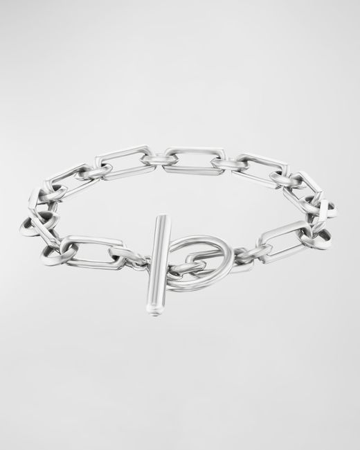 Sheryl Lowe Metallic Soho Chain Toggle Bracelet