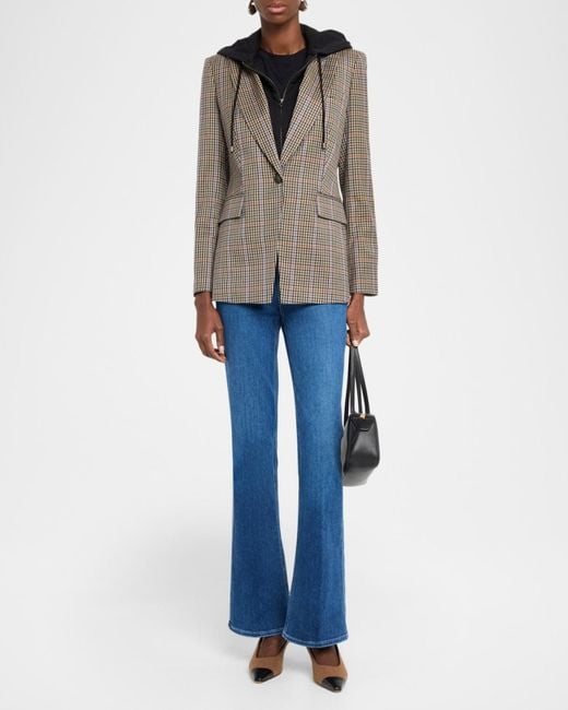 Veronica Beard Brown Long & Lean Dickey Jacket