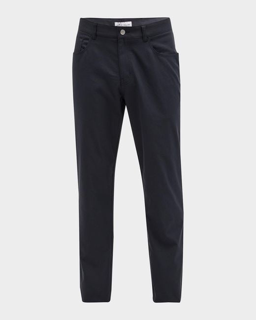 Peter Millar Blue Eb66 5-pocket Performance Pants for men
