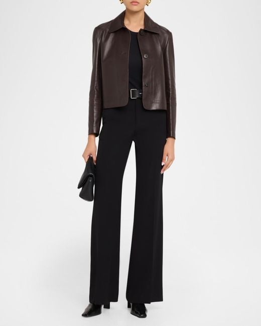 Arma Brown Emy Buttery Leather Jacket