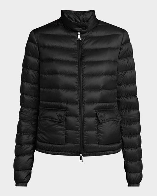 Moncler Black Lans Short Down Jacket