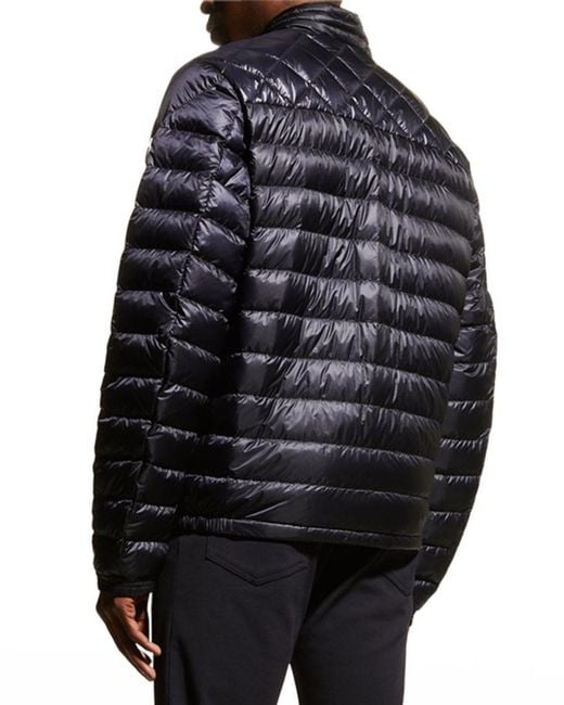 Moncler Black Benamou Short Down Jacket for men