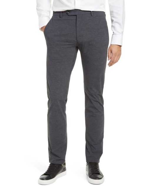 Zanella Blue Heather Effect Active Stretch Pants for men