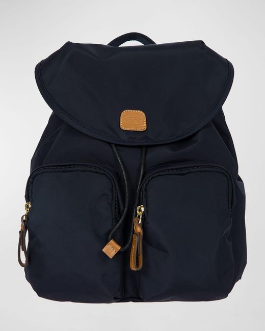 Bric's Blue Small X-Travel City Backpack