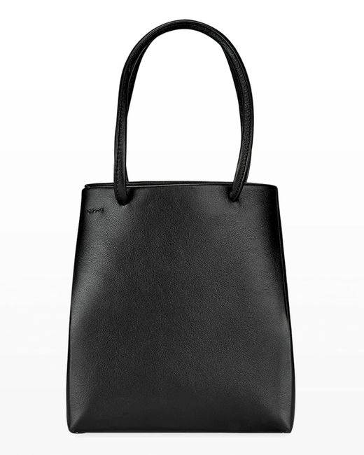 Gigi New York Black Sydney Mini Shopper Tote Bag
