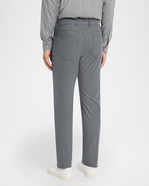 Peter Millar Gray Apos;S Brevard Performance Flannel Pants for men