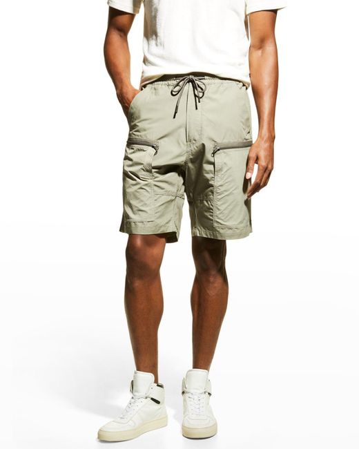 G-Star RAW Zip-pocket Cargo Shorts in Natural for Men | Lyst