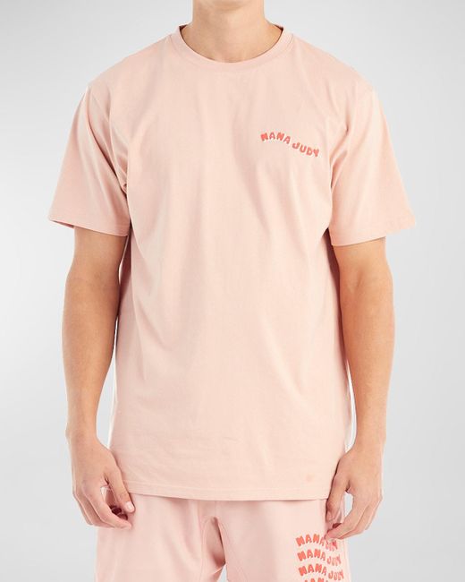 NANA JUDY Pink Madison T-Shirt for men