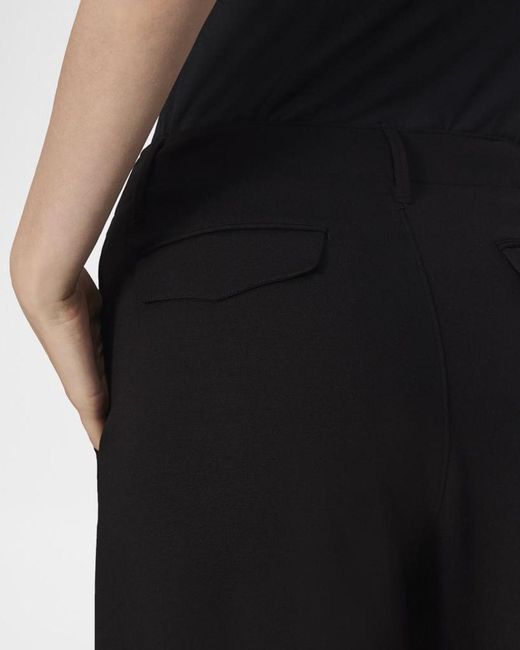 Rag & Bone Blue Sofie Wide-Leg Ponte Pants