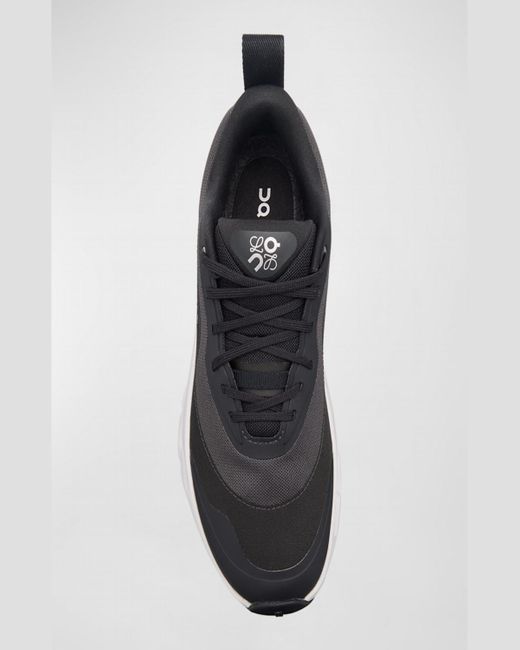 Loewe Gray X On Cloudtilt Colorblock Runner Sneakers