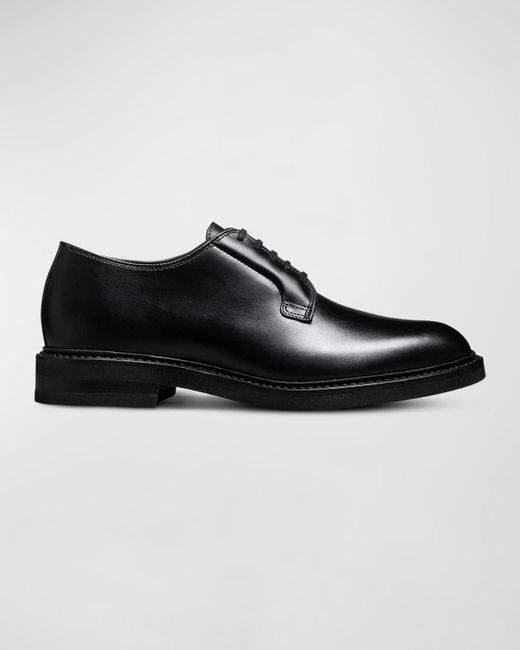 Allen Edmonds Black Drake Leather Derby Dress Shoes for men