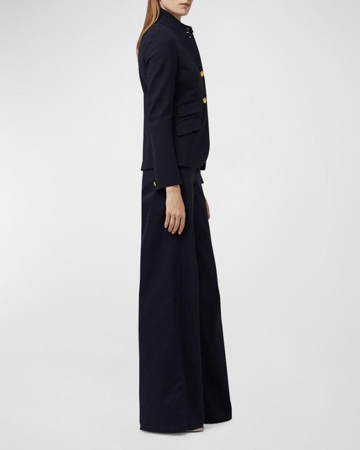Rag & Bone Blue Slade Ponte Blazer