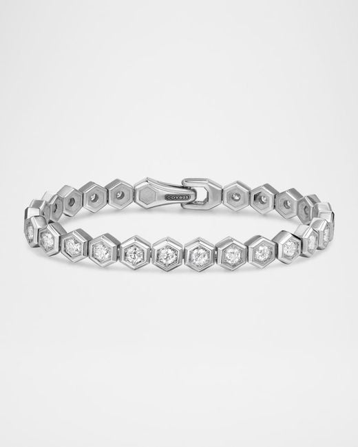 David Yurman Metallic Tennis Bracelet for men
