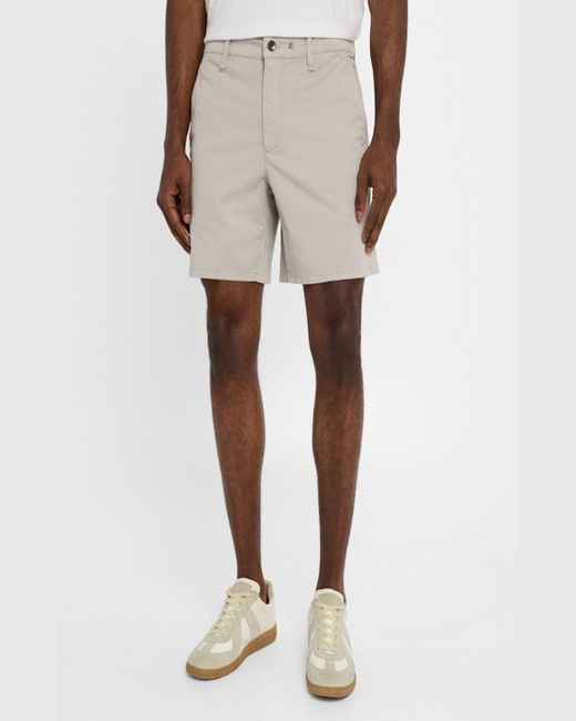 Rag & Bone Natural Standard Chino Shorts for men
