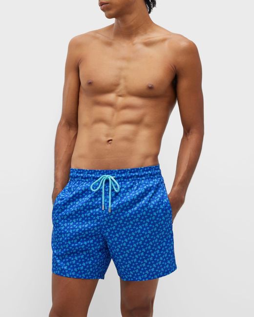 Vilebrequin turtle shop print swim trunks