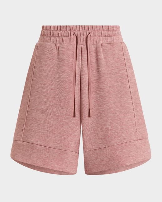 Varley Pink Atrium Drawstring Shorts