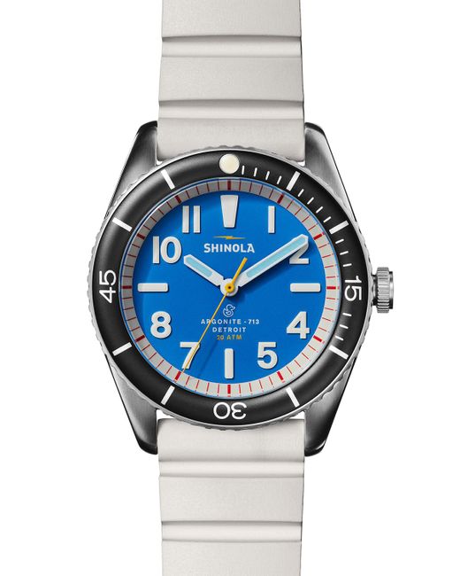 Shinola Blue The Duck 42mm 2-strap Watch Gift Set for men
