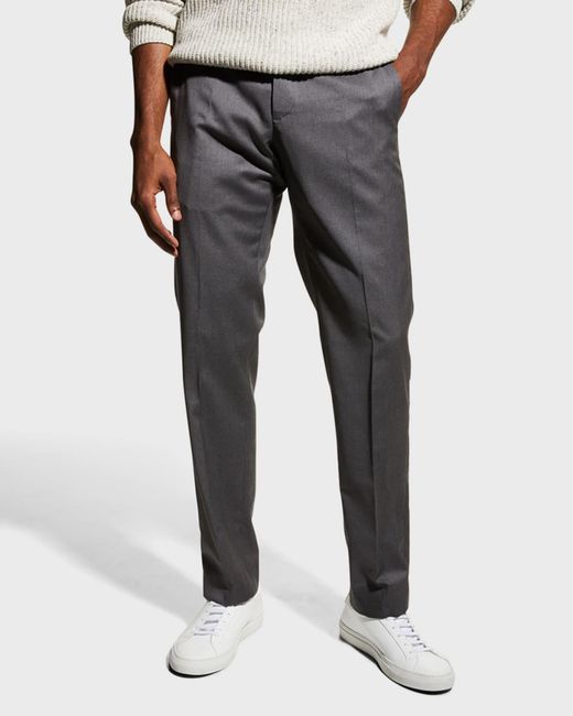 Zanella Gray Apos;S Parker New Basic Wool Pants for men