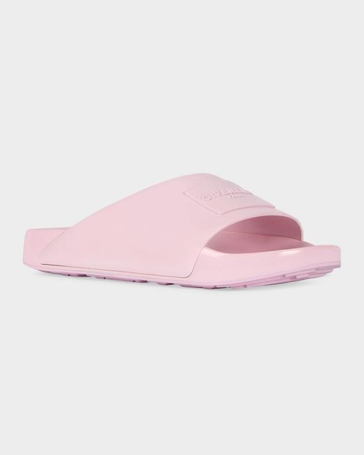 Givenchy Pink Label Flat Slides