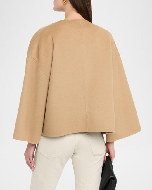 By Malene Birger Natural Jacquie Wool Jacket