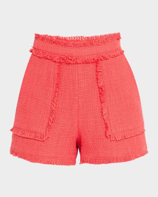 Cinq À Sept Red Allen Boucle Short