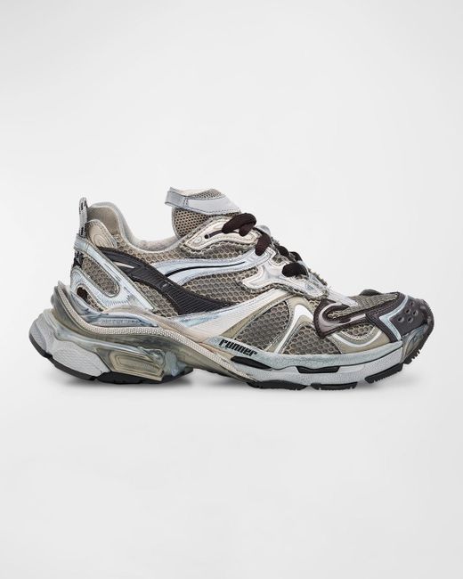Balenciaga Metallic Runner 2.0 Sneakers