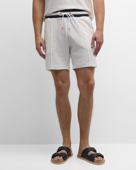 Swims Gray Lido Terry Pull-On Shorts for men
