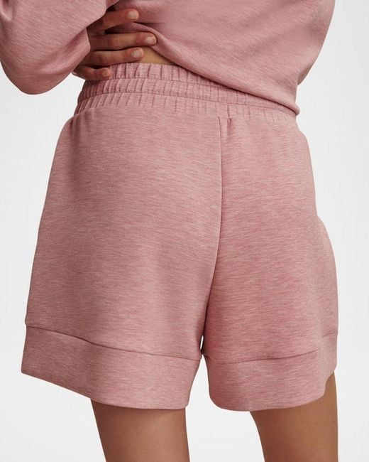Varley Pink Atrium Drawstring Shorts