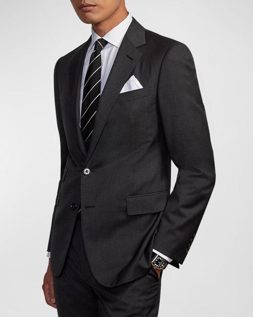 Ralph Lauren Black Gregory Hand-tailored Wool Serge Suit for men