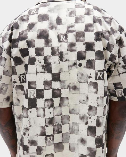 Represent White Pool Side Cotton Shirt for men