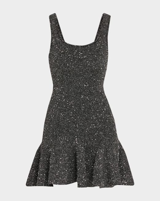 princess polly baby blue dress LoveShackFancy Veronique Ruched Strapless Two-Tone Mini Dress main image 1