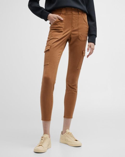 spanx twill cargo pants