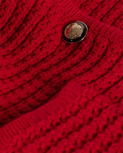 Ba&sh Red Gaspard Cardigan