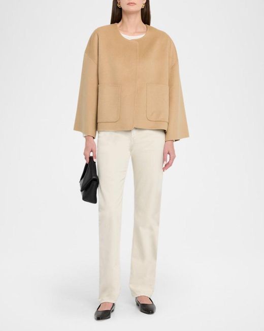 By Malene Birger Natural Jacquie Wool Jacket