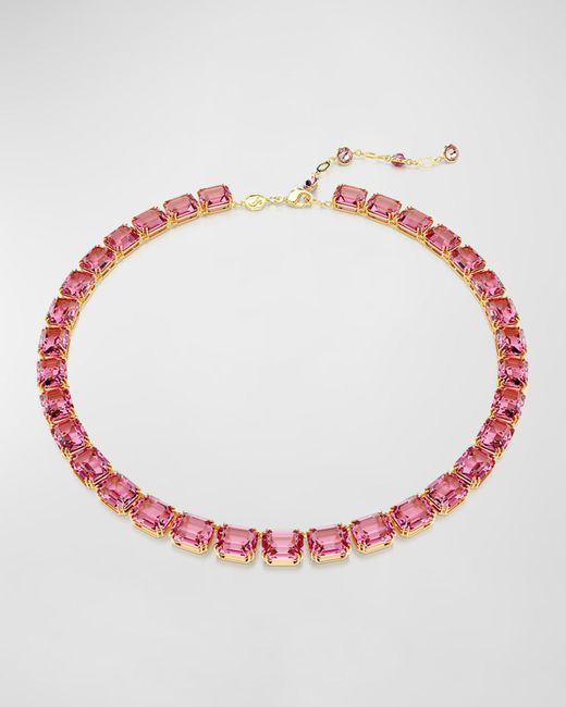 Swarovski Pink Millenia Necklace