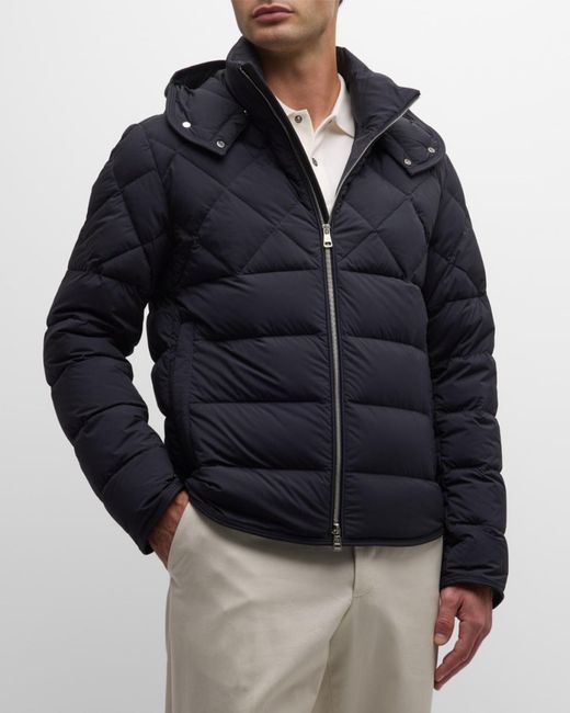 Moncler Blue Apos;S Cecaud Puffer Jacket for men