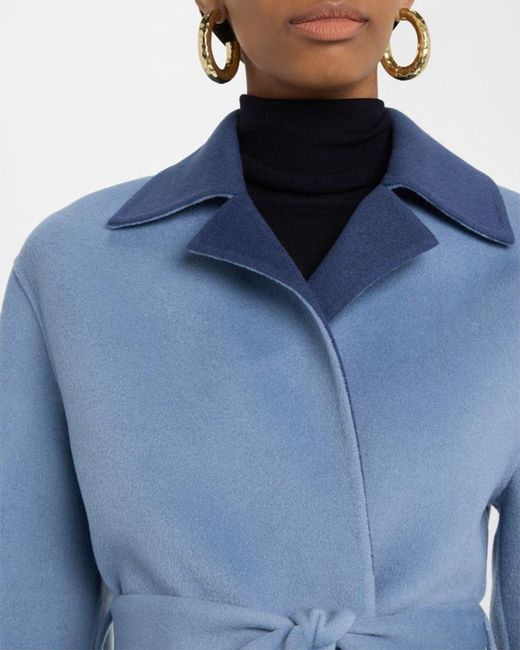 Joseph Natural Arnold Reversible Double-Faced Coat