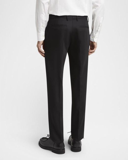 Etro Black Apos;S Slim Flat-Front Evening Pants for men