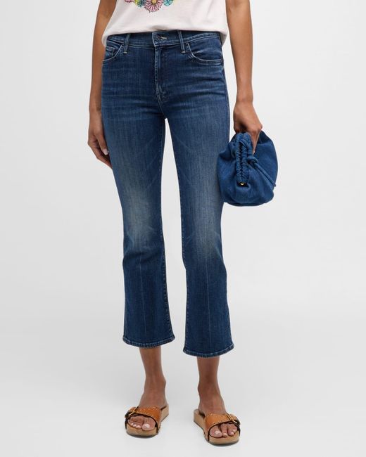 Mother Blue The Outsider Ankle Jeans