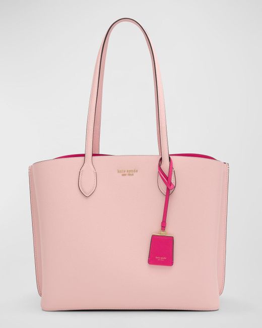 Kate Spade Pink Suite Work Leather Tote Bag