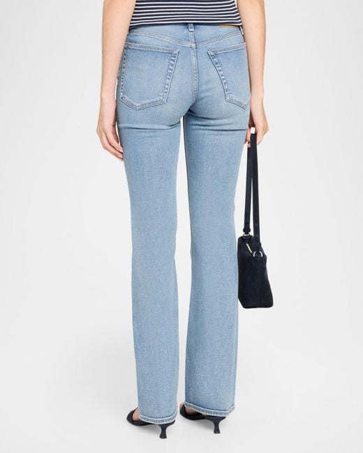 Rag & Bone Blue Peyton Flared-Leg Jeans