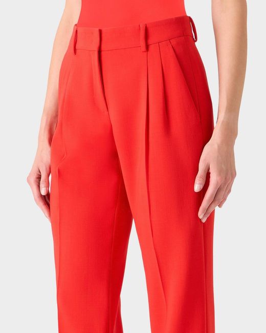 Akris Red Fabri