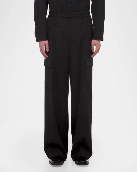 Helmut Lang Black Apos;S Wool Pants for men
