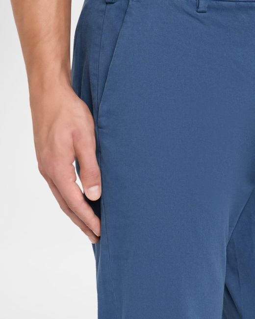 Peter Millar Blue Apos;S Flat Front Trousers for men