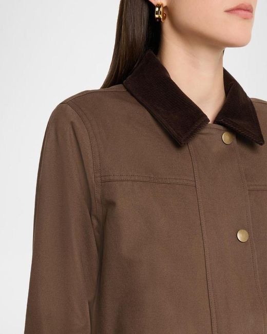 PAIGE Brown Horizon Barn Jacket